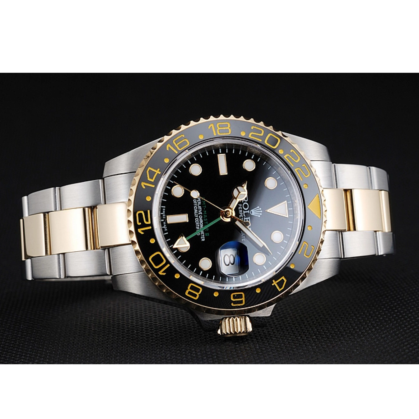Best AAA Replica Sites Master Black Rolex GMT Bezel 80295 Swiss Dial Black 0725